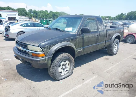 2003 Chevrolet S-10 Ls из США, поврежденный, VIN 1GCCT19X938129158